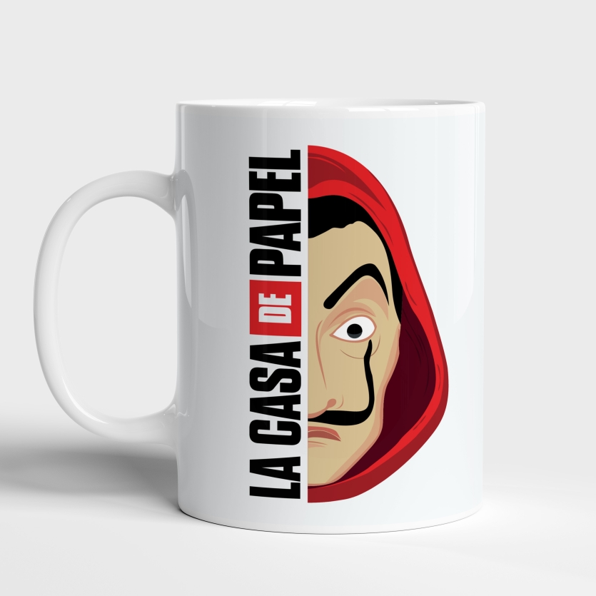 Caneca de Cerâmica La Casa de Papel