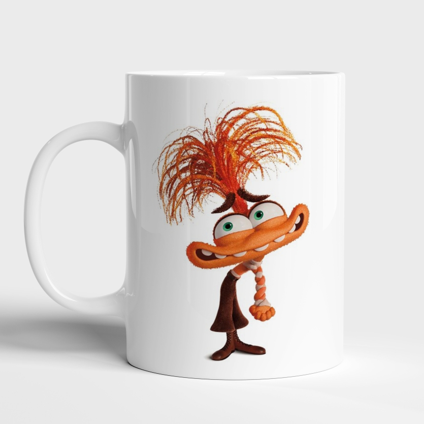 Caneca de Cerâmica Divertidamente - Ansiedade