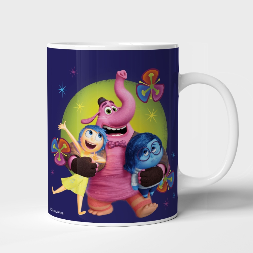 Caneca de Cerâmica Divertidamente - Abraço Amigo